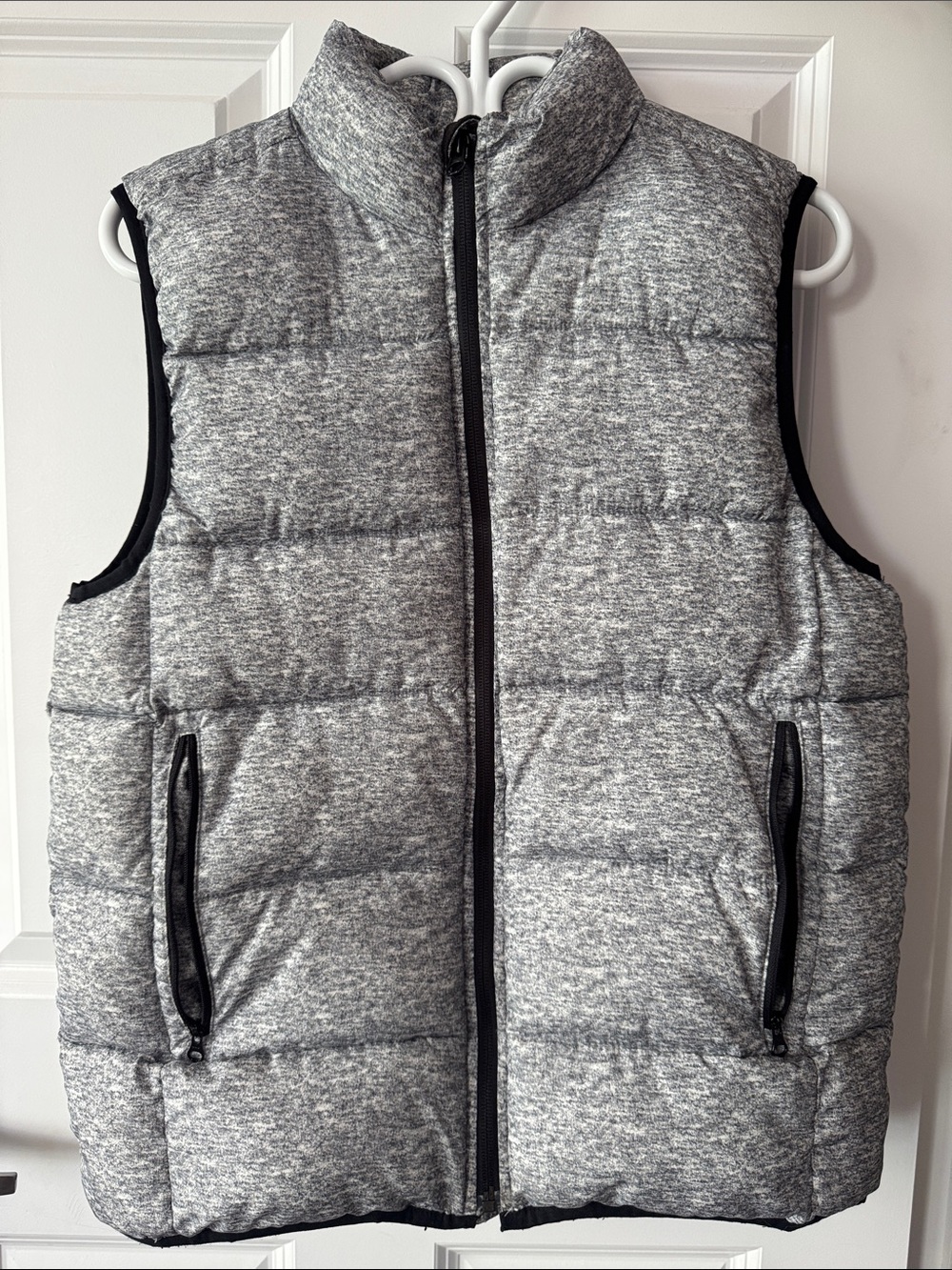 Boys Gap Grey Puffer Vest
